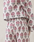 Pajama - Red Harissa Kids & Woman