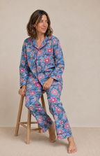 Pajama - Cerulean Basil Kids & Woman
