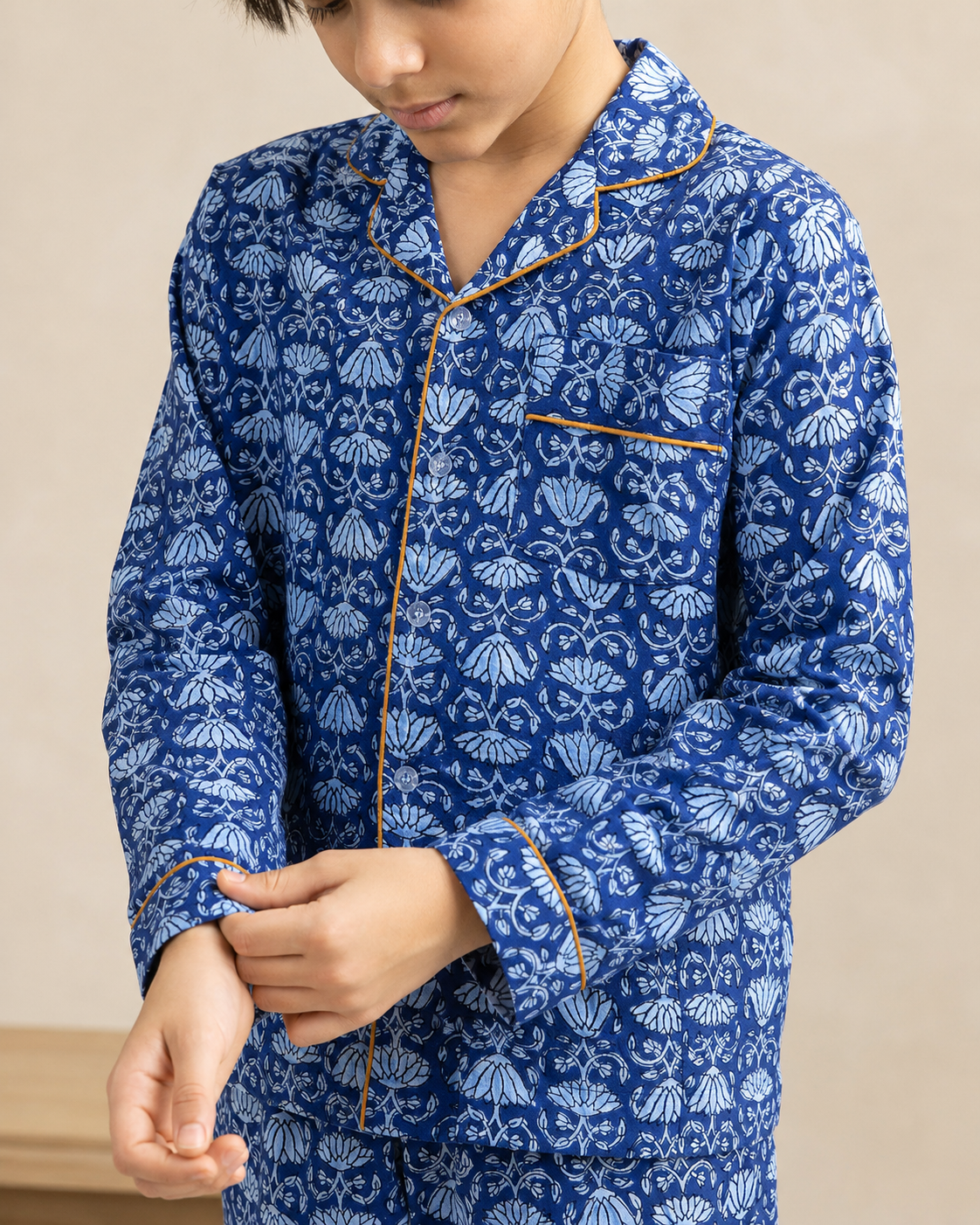 Pajama - Blu Cardamom Kids & Woman