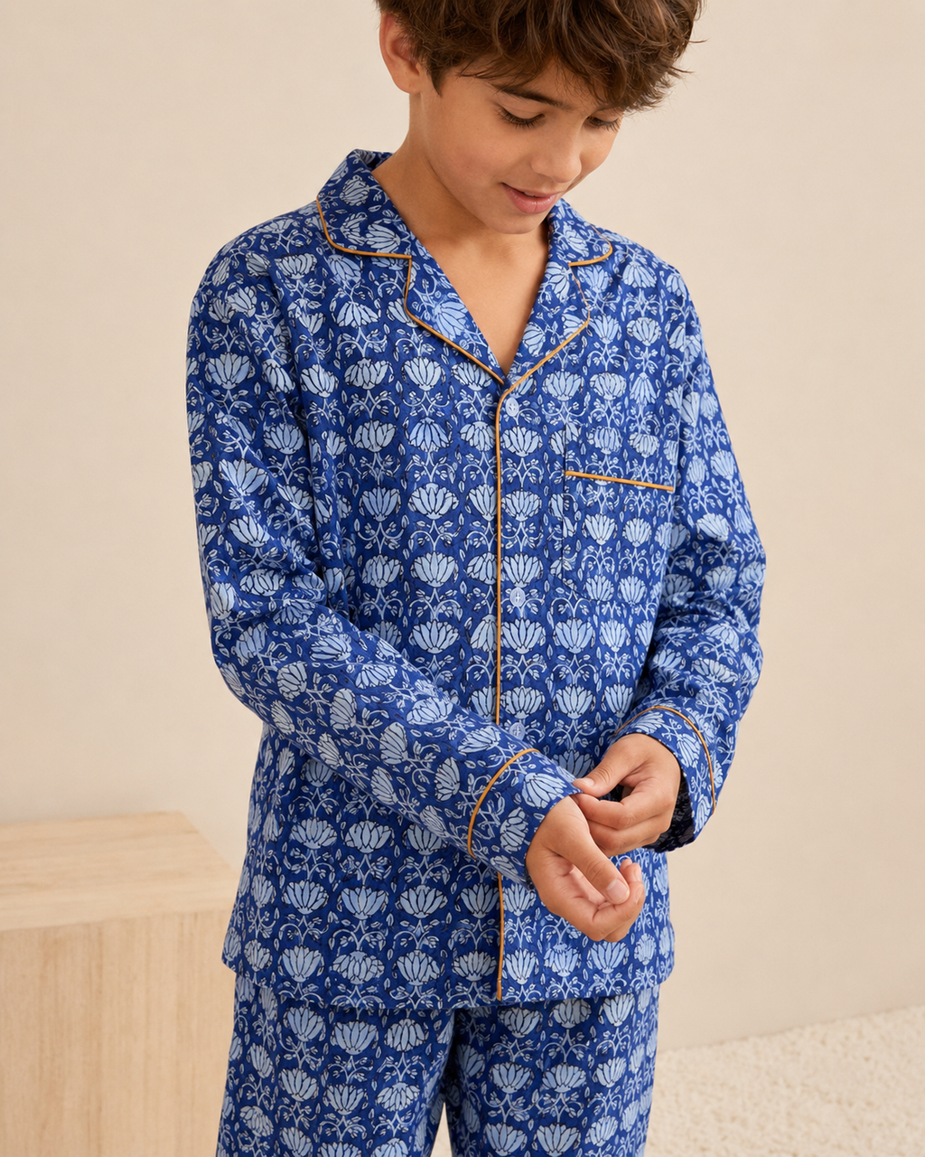 Pajama - Blu Cardamom Kids & Woman