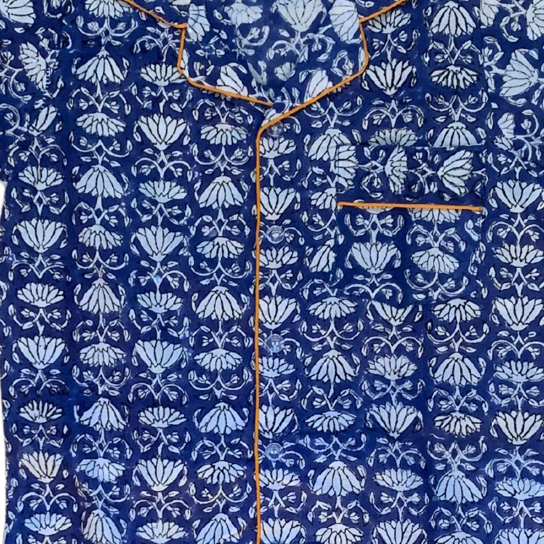 Pajama - Blu Cardamom Kids & Woman