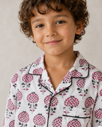 Pajama - Red Harissa Kids & Woman