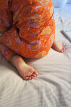 Pajama - Orange Ginger Kids & Woman