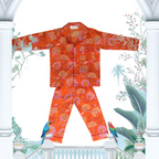 Pajama - Orange Ginger Kids & Woman