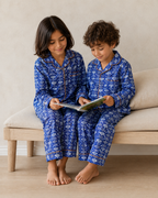 Pajama - Blu Cardamom Kids & Woman