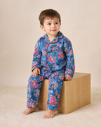 Pajama - Cerulean Basil Kids & Woman