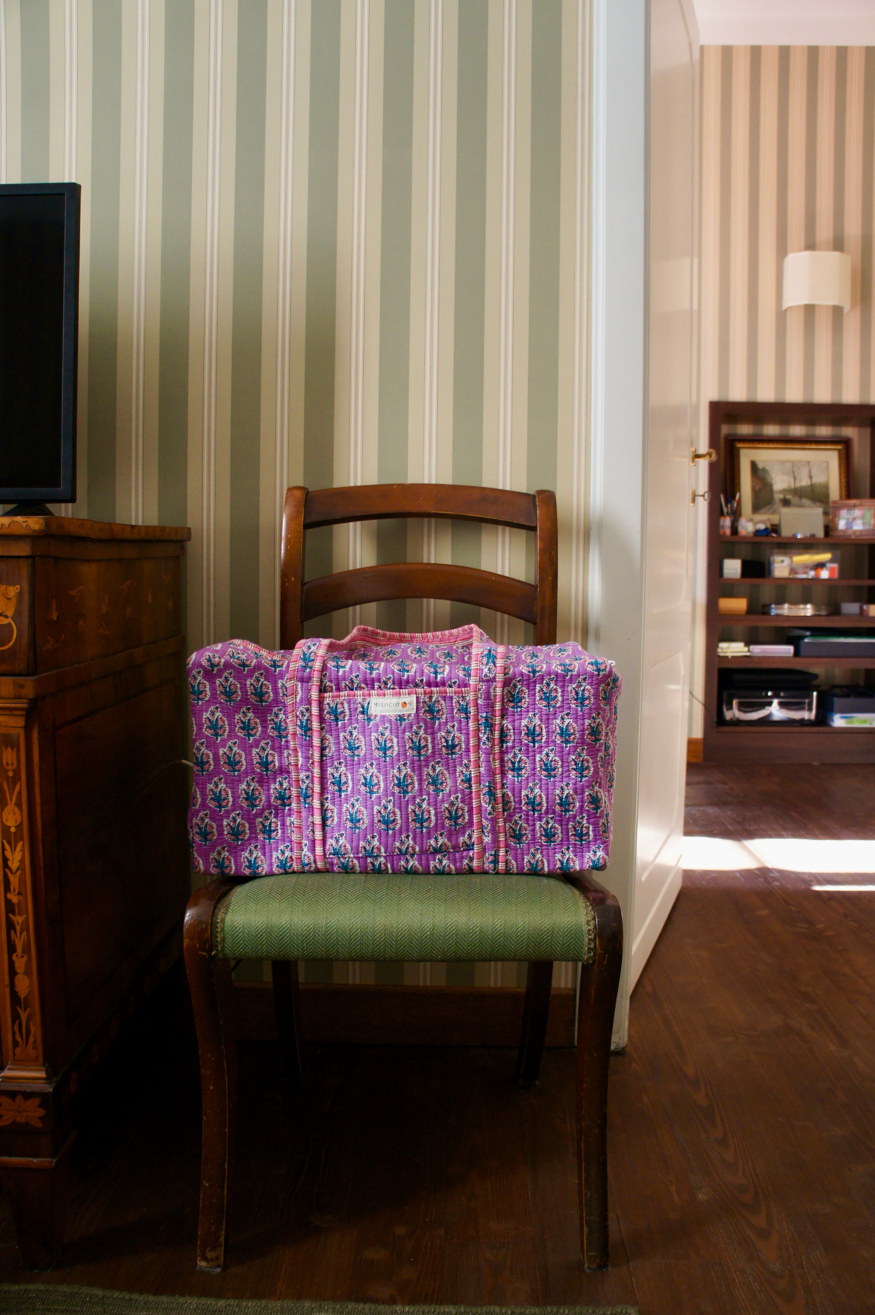 Week-end bag - Lavender flowers