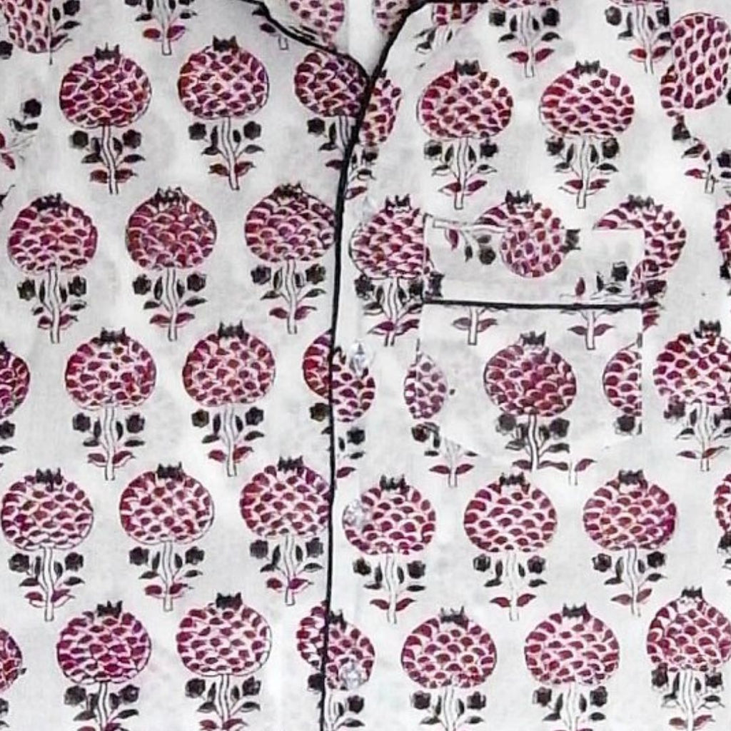 Pajama - Red Harissa Kids & Woman