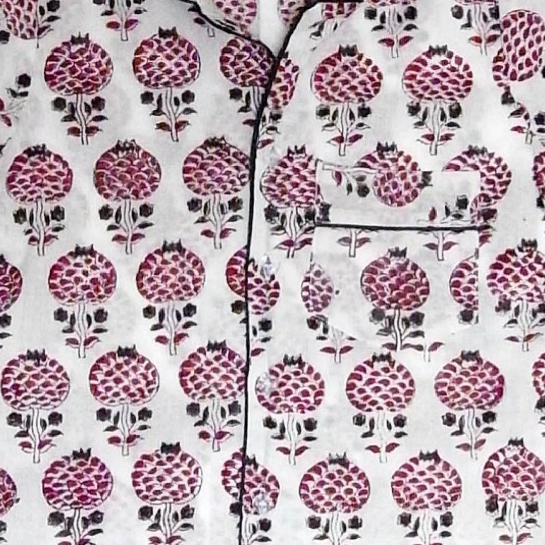 Pajama - Red Harissa Kids & Woman