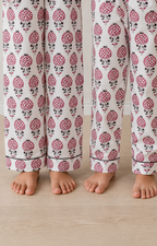 Pajama - Red Harissa Kids & Woman
