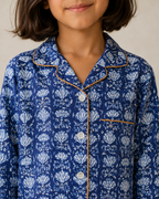 Pajama - Blu Cardamom Kids & Woman
