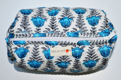 Beauty bag - Azul Flowers