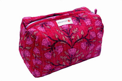 Beauty bag - Red flowers