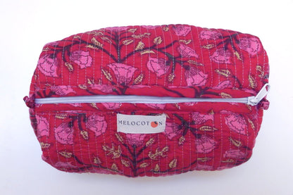 Beauty bag - Red flowers
