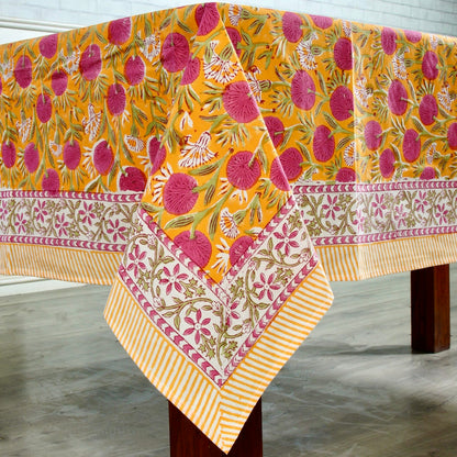 Tablecloth Blossom Tangerine