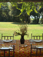 Tablecloth Orange Leaf