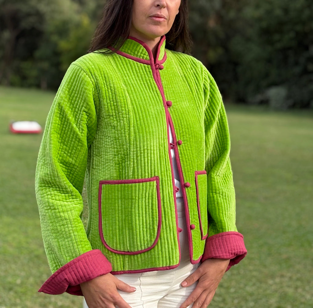 Solapa Jacket Apple Green