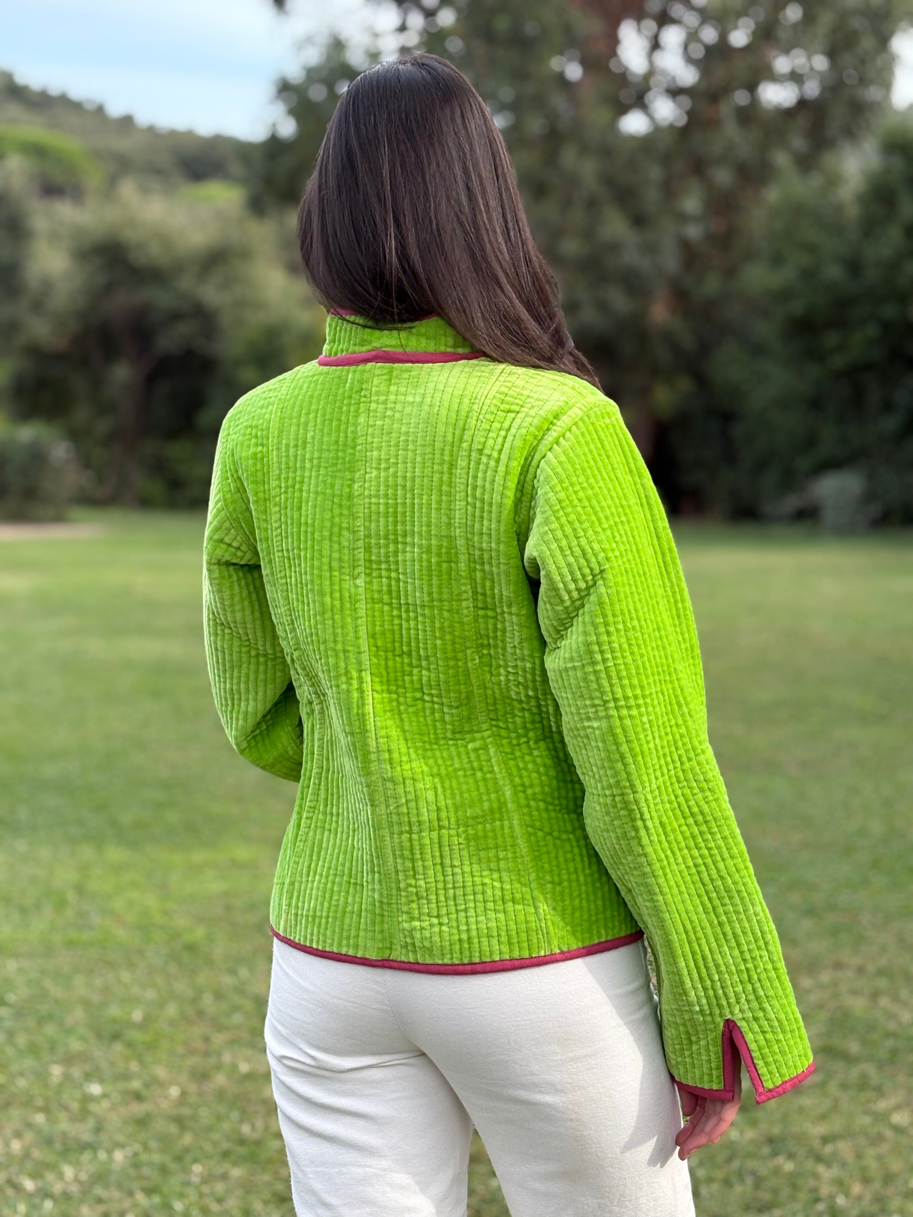 Solapa Jacket Apple Green