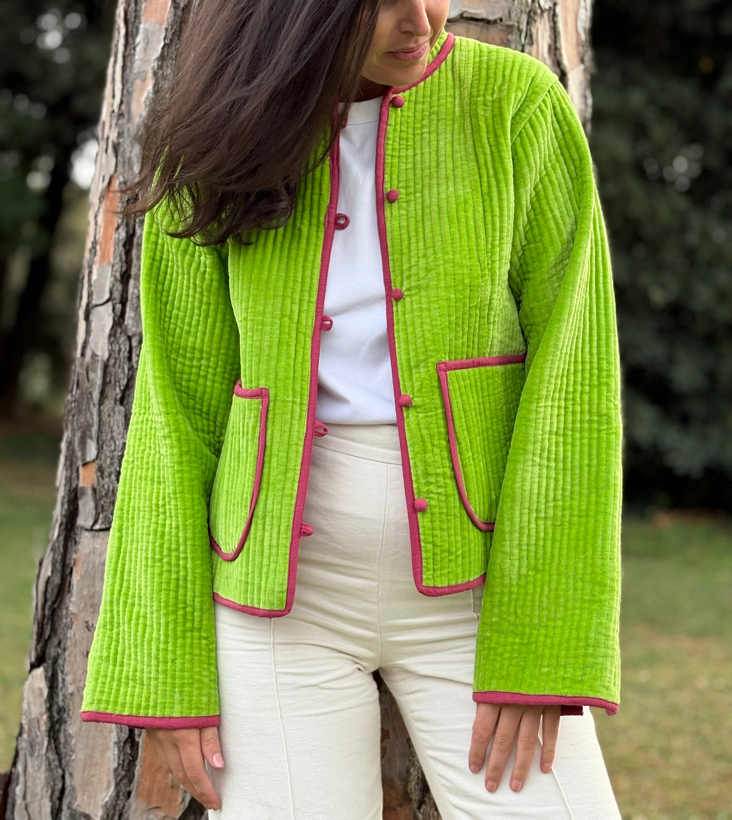 Solapa Jacket Apple Green