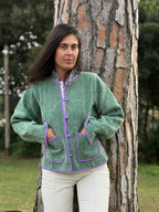 Solapa Jacket Azul