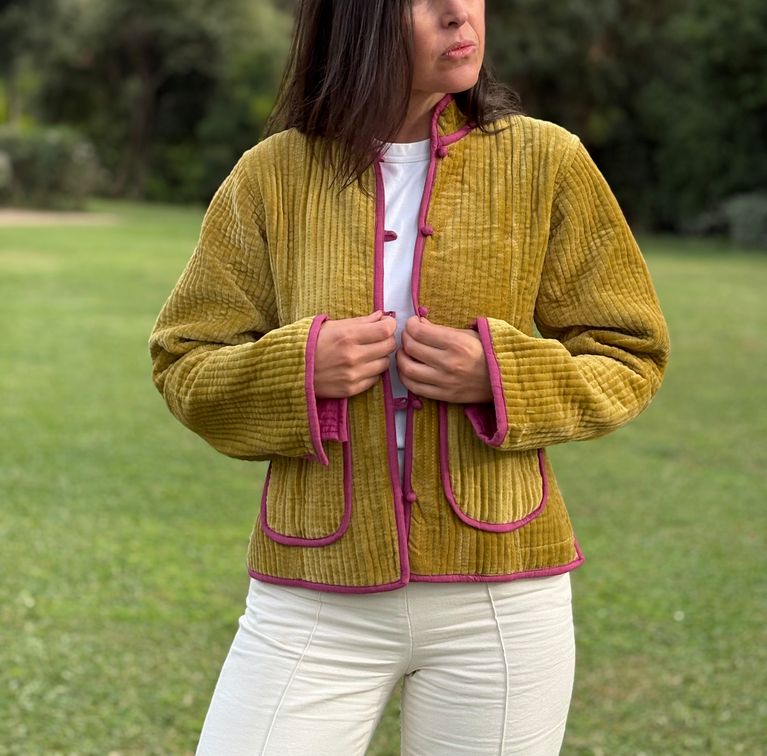 Solapa Jacket Olive Green