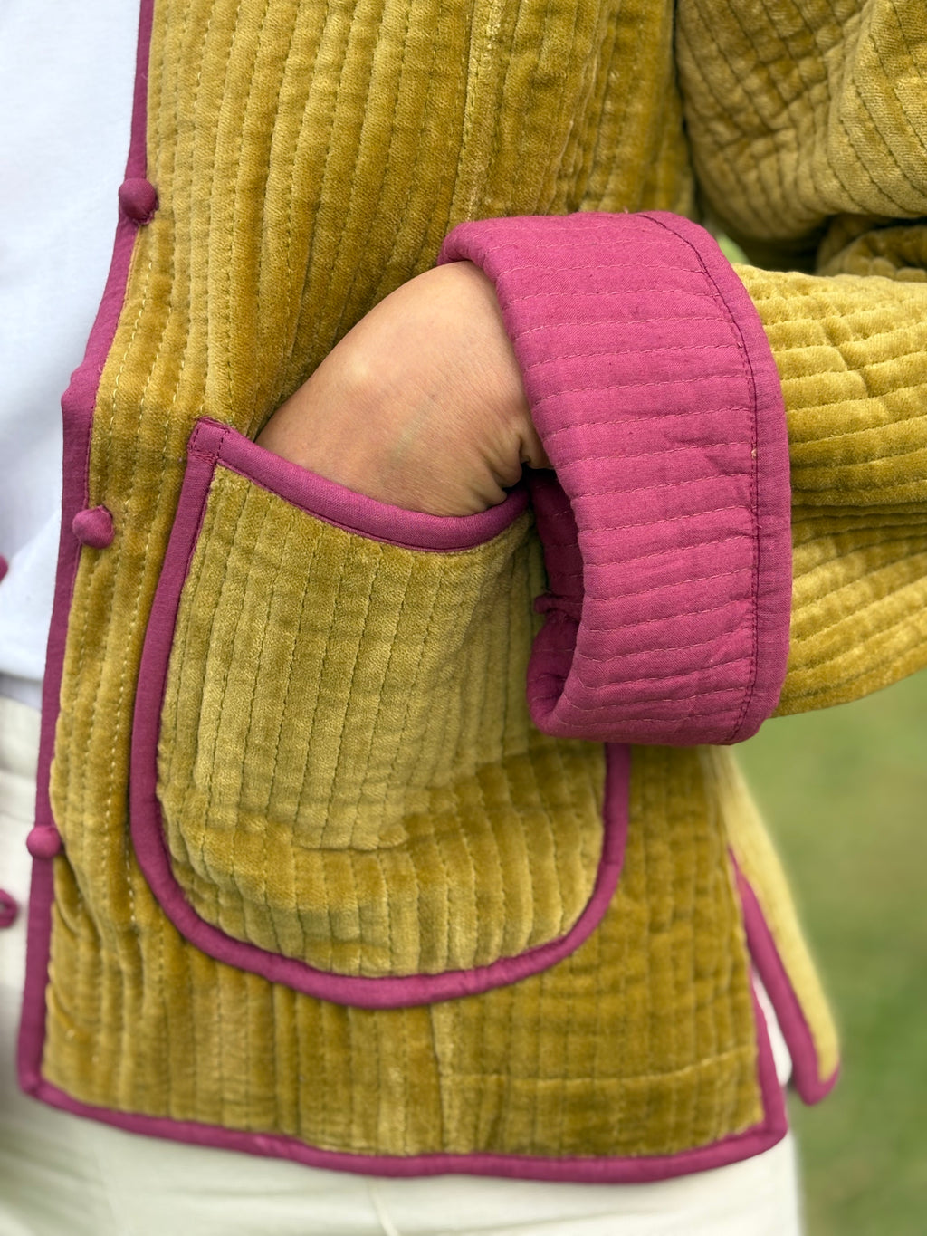 Solapa Jacket Olive Green