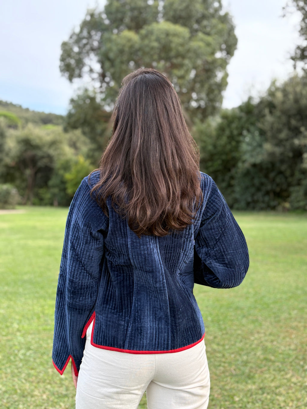 Solapa Jacket Blu