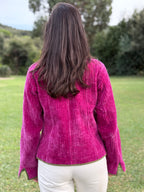 Solapa Jacket Fucsia