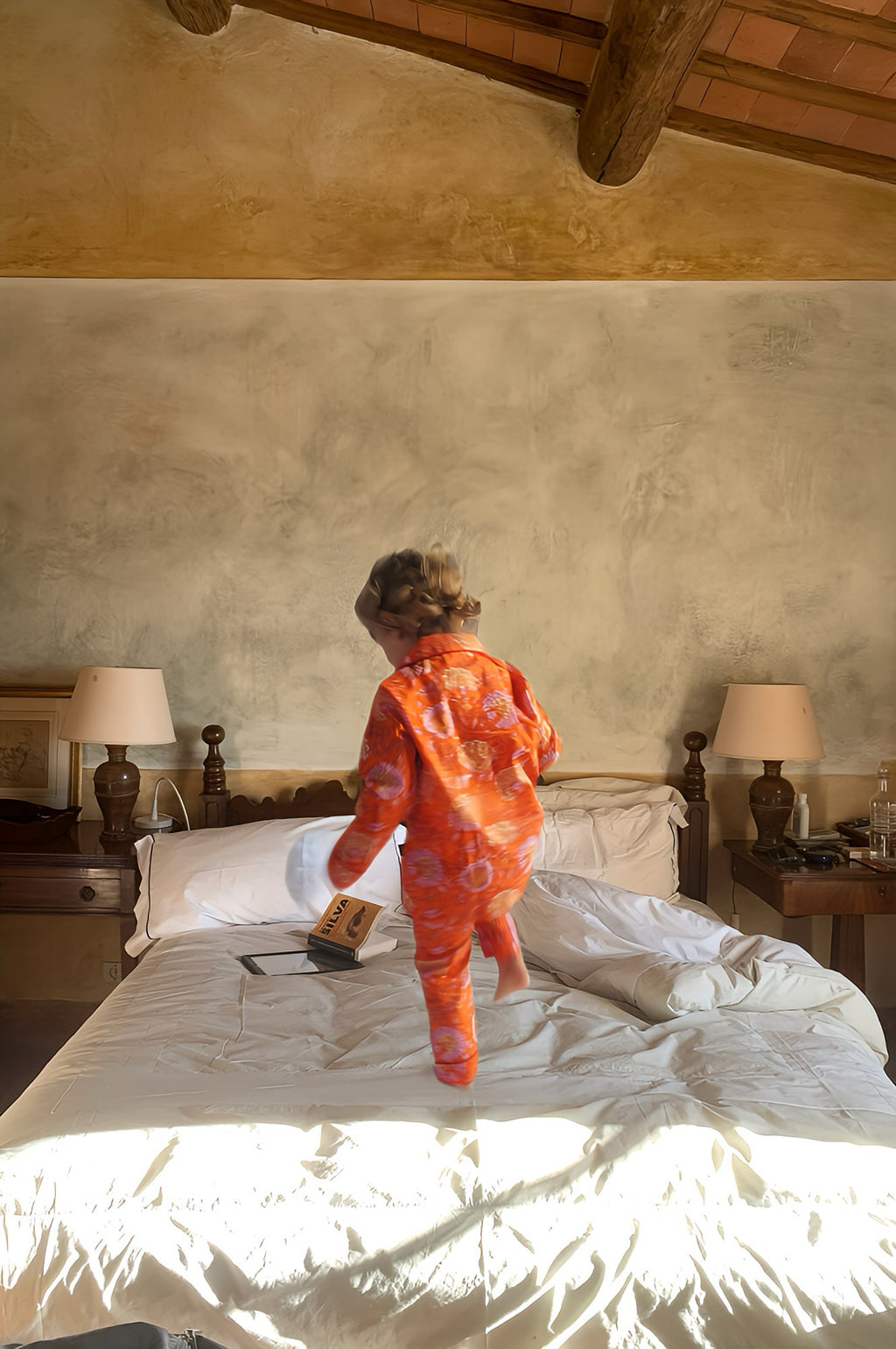 Pajama - Orange Ginger Kids & Woman