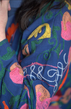 Kimono vest Woman - Blu pepper