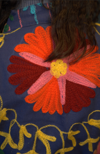 Kimono vest Woman - Blu pepper