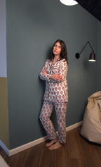 Pajama - Red Harissa Kids & Woman