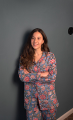 Pajama - Cerulean Basil Kids & Woman