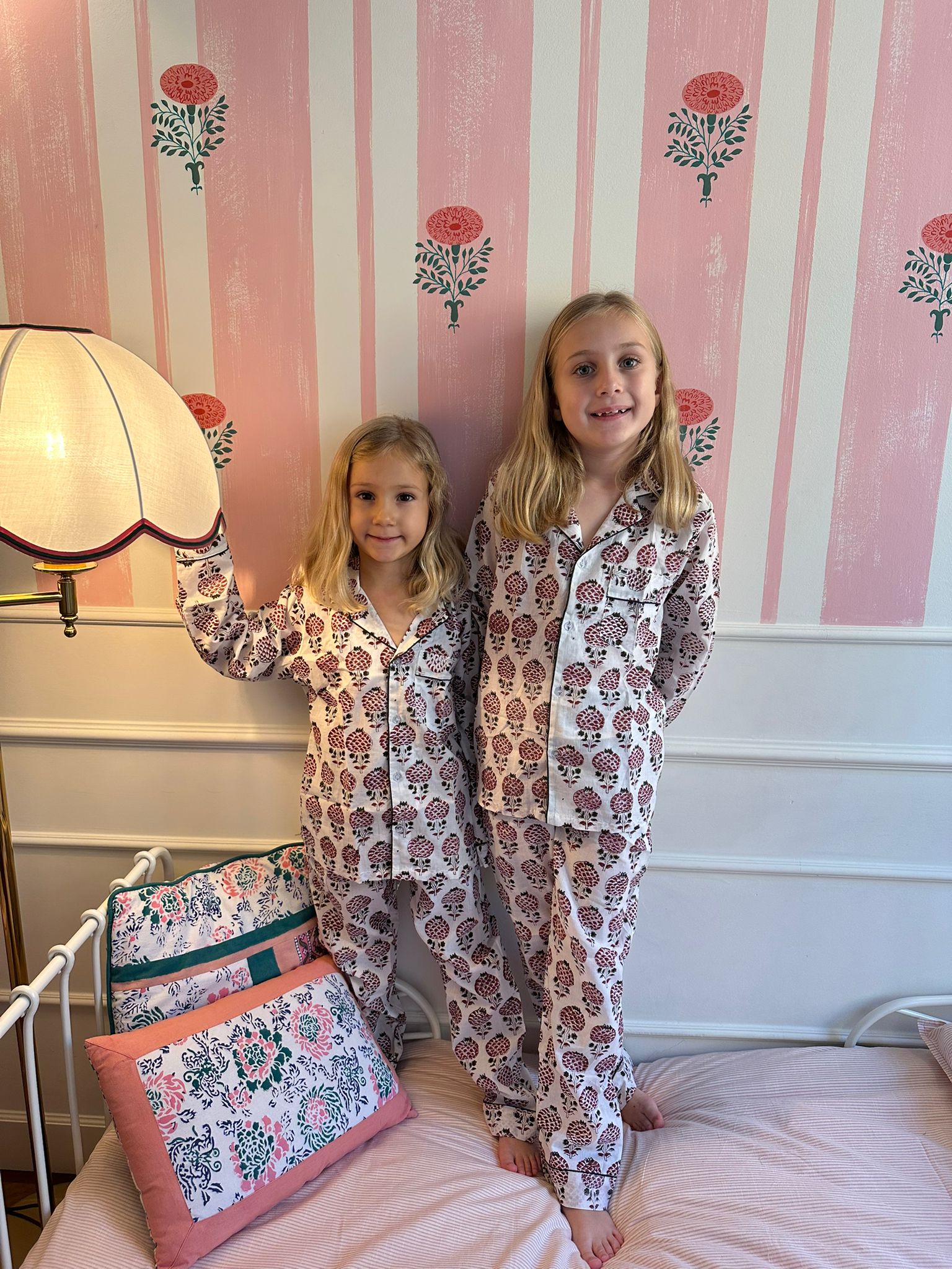 Pajama - Red Harissa Kids & Woman