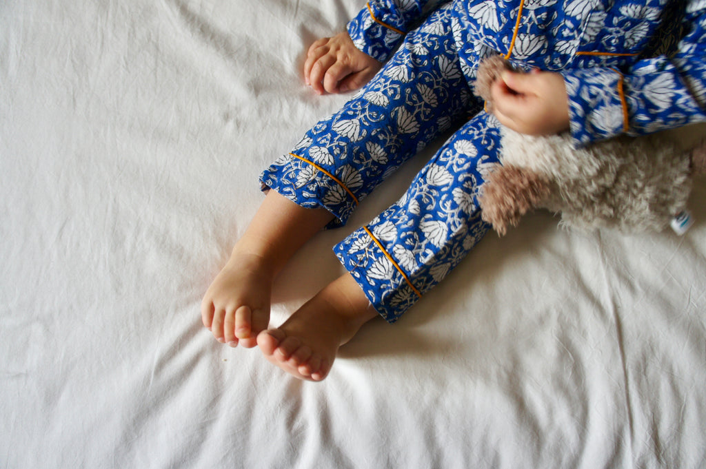 Pajama - Blu Cardamom Kids & Woman