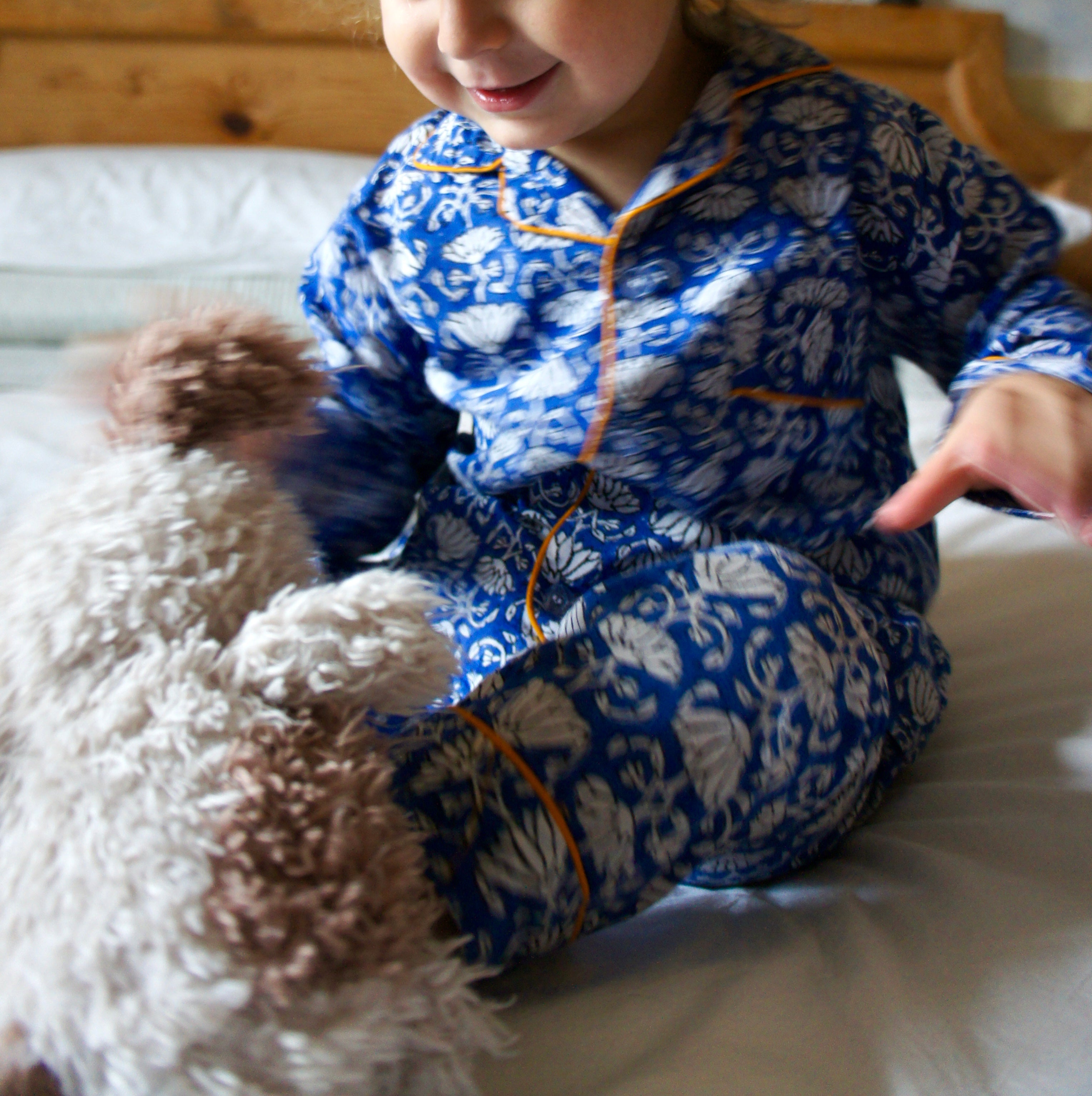 Pajama - Blu Cardamom Kids & Woman