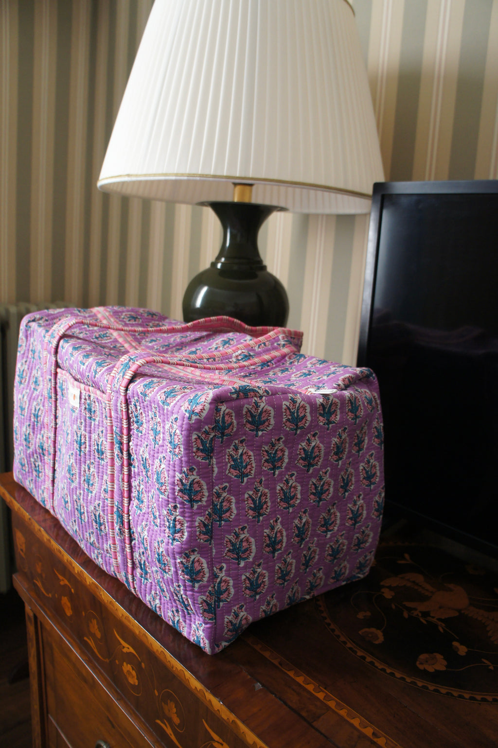 Week-end bag - Lavender flowers