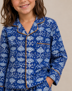 Pajama - Blu Cardamom Kids & Woman