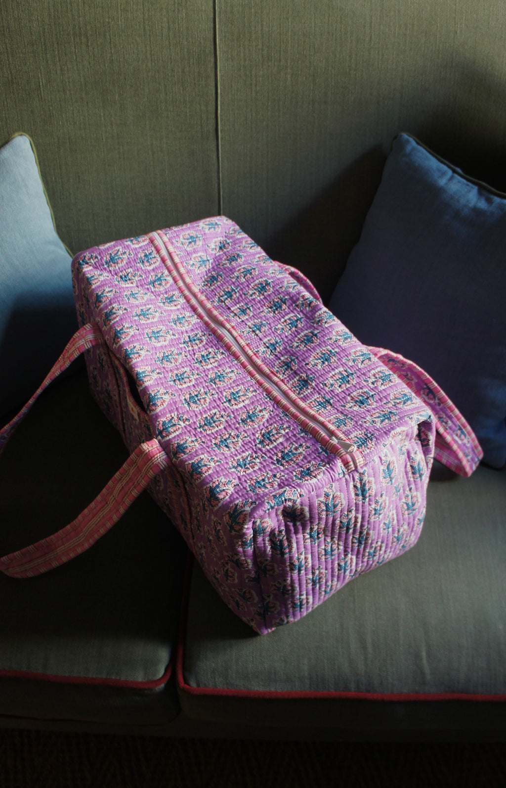 Week-end bag - Lavender flowers