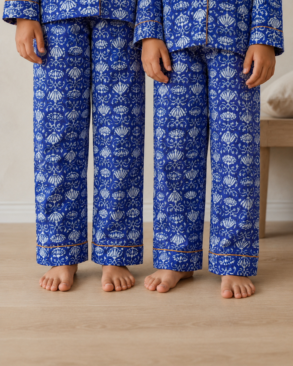 Pajama - Blu Cardamom Kids & Woman