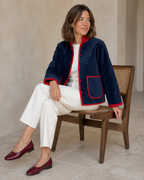 Solapa Jacket Blu