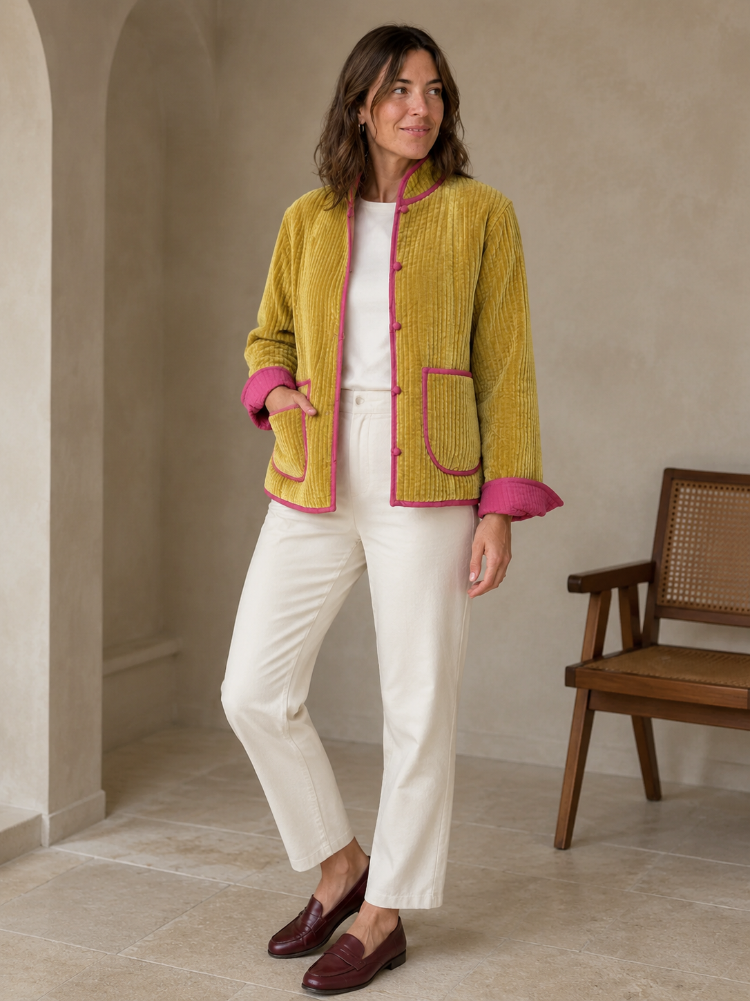 Solapa Jacket Olive Green