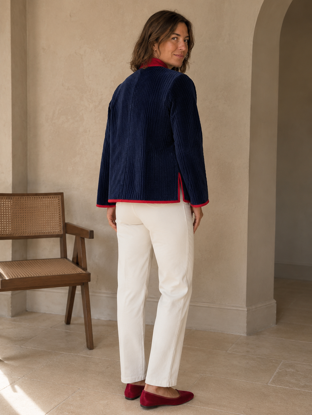 Solapa Jacket Blu