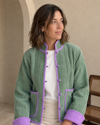 Solapa Jacket Azul