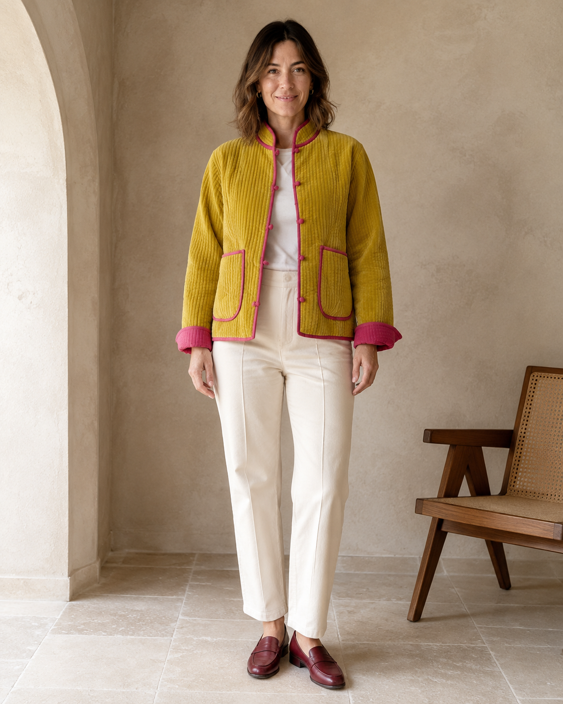 Solapa Jacket Olive Green