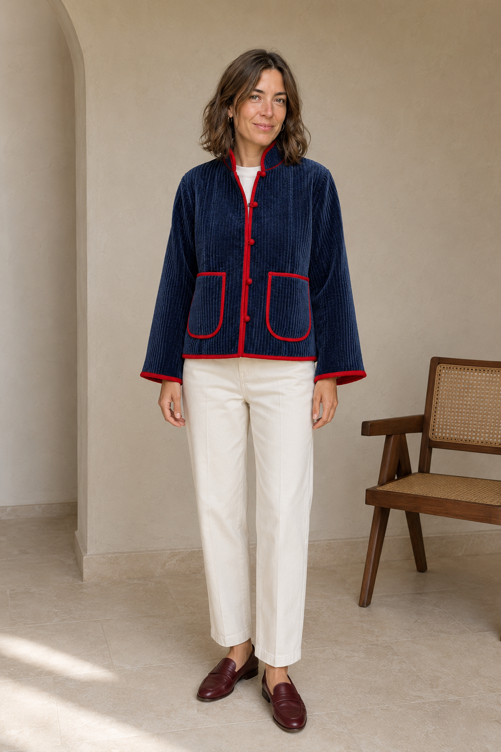Solapa Jacket Blu