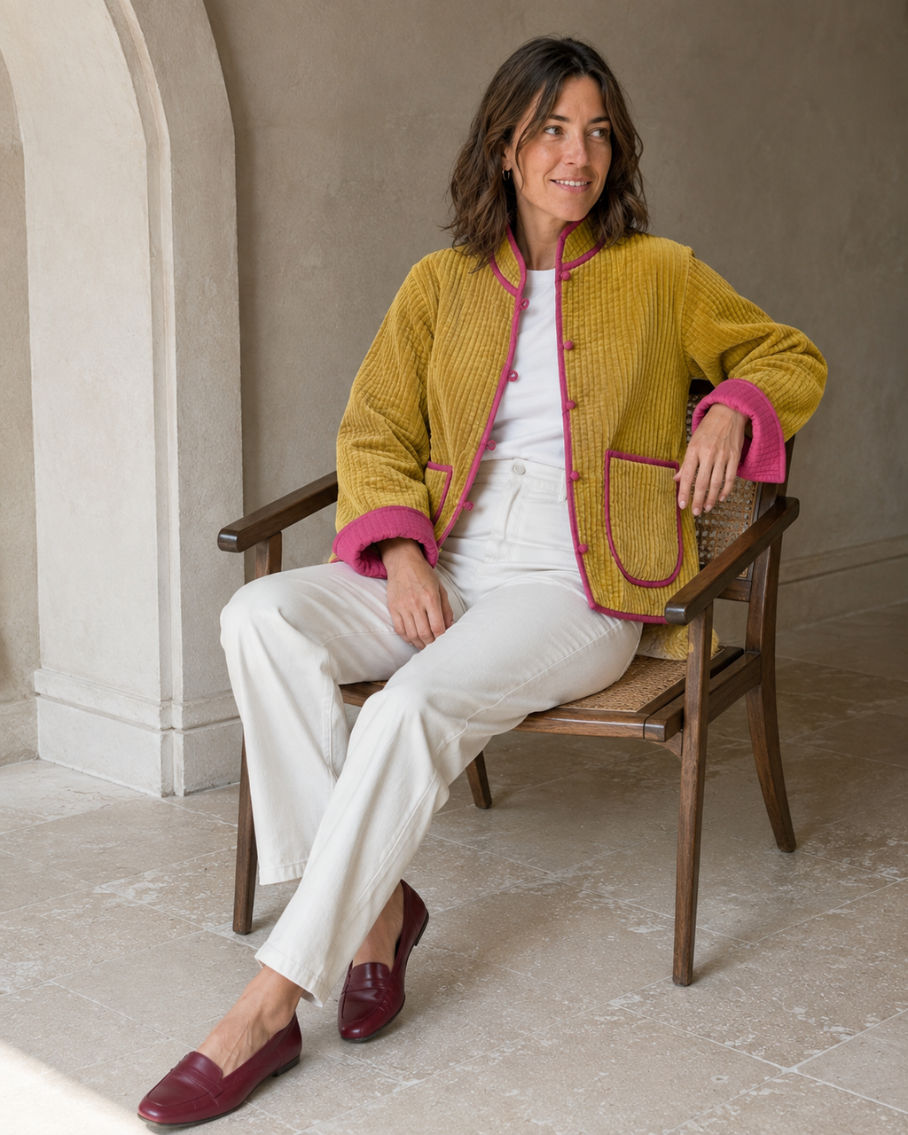 Solapa Jacket Olive Green