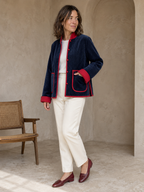 Solapa Jacket Blu
